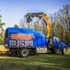 knuckleboom-crane Newton Tree Service knuckleboom crane.